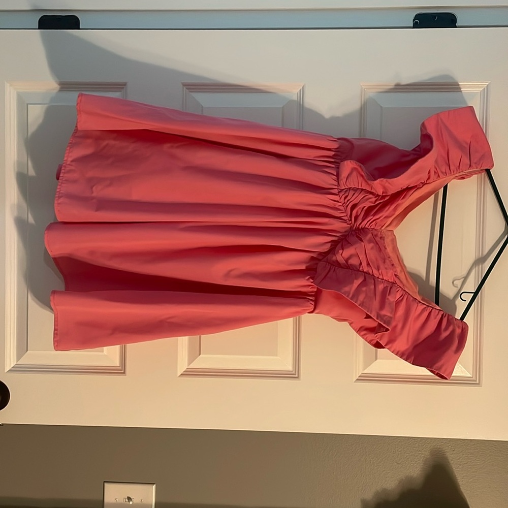 Baby doll pink entro dress